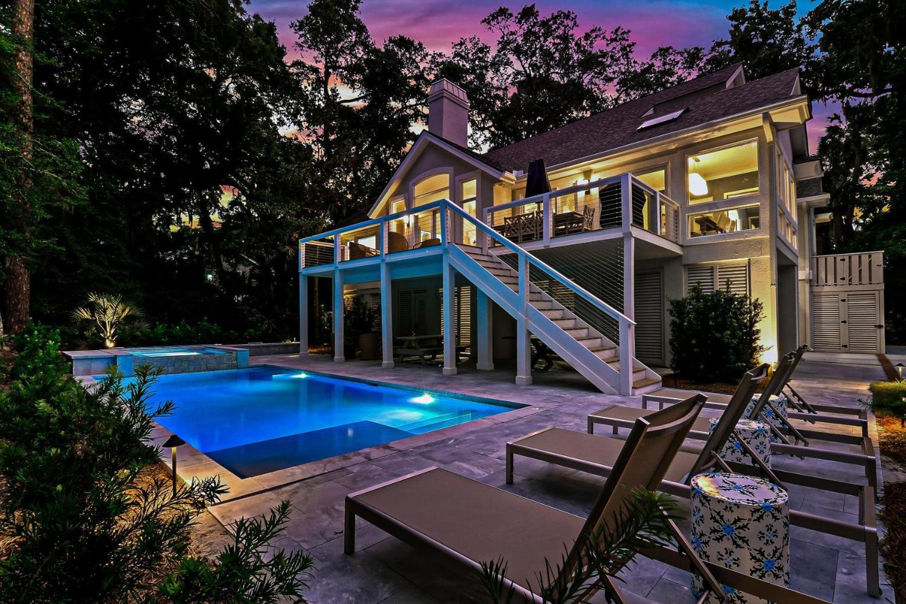 Вилла 13 Sea Lane Хилтон-Хед-Айленд Экстерьер фото