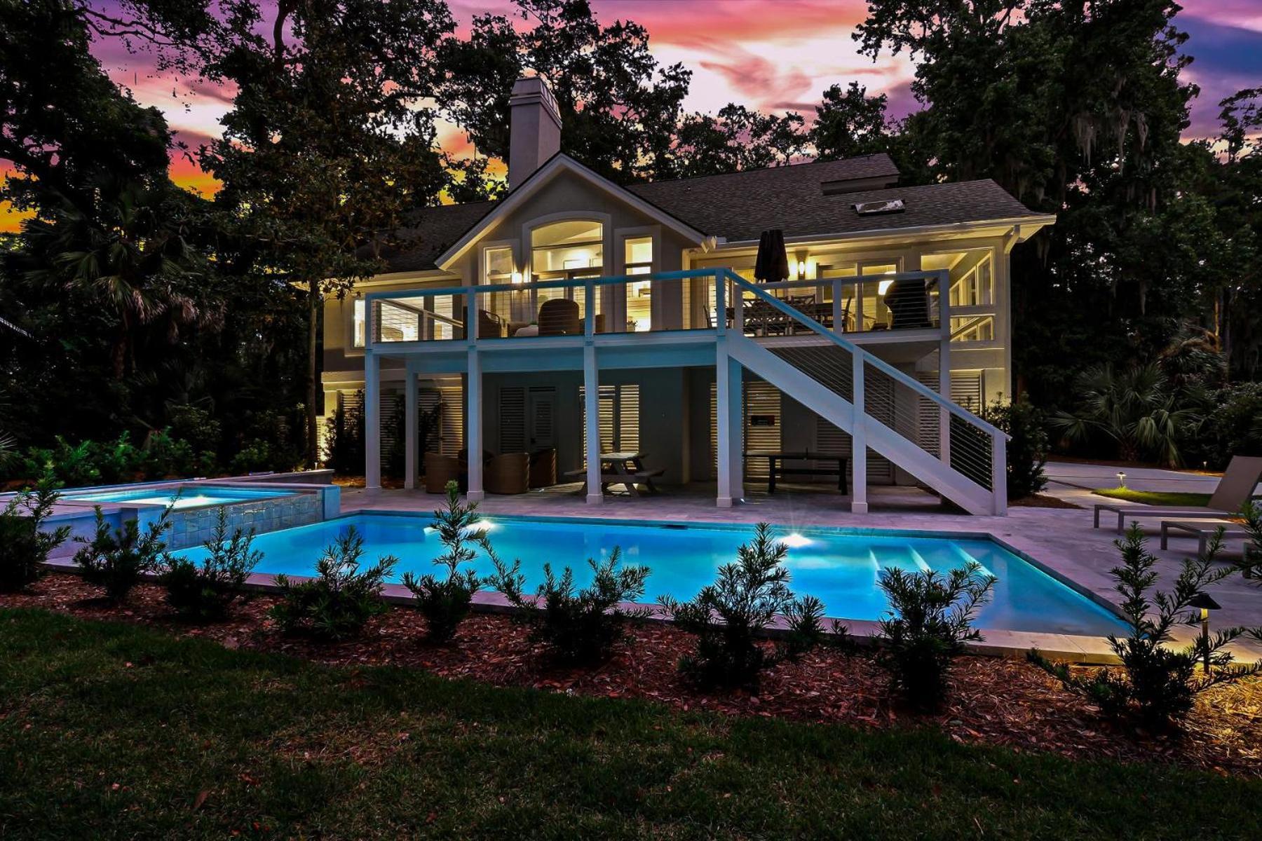 Вилла 13 Sea Lane Хилтон-Хед-Айленд Экстерьер фото