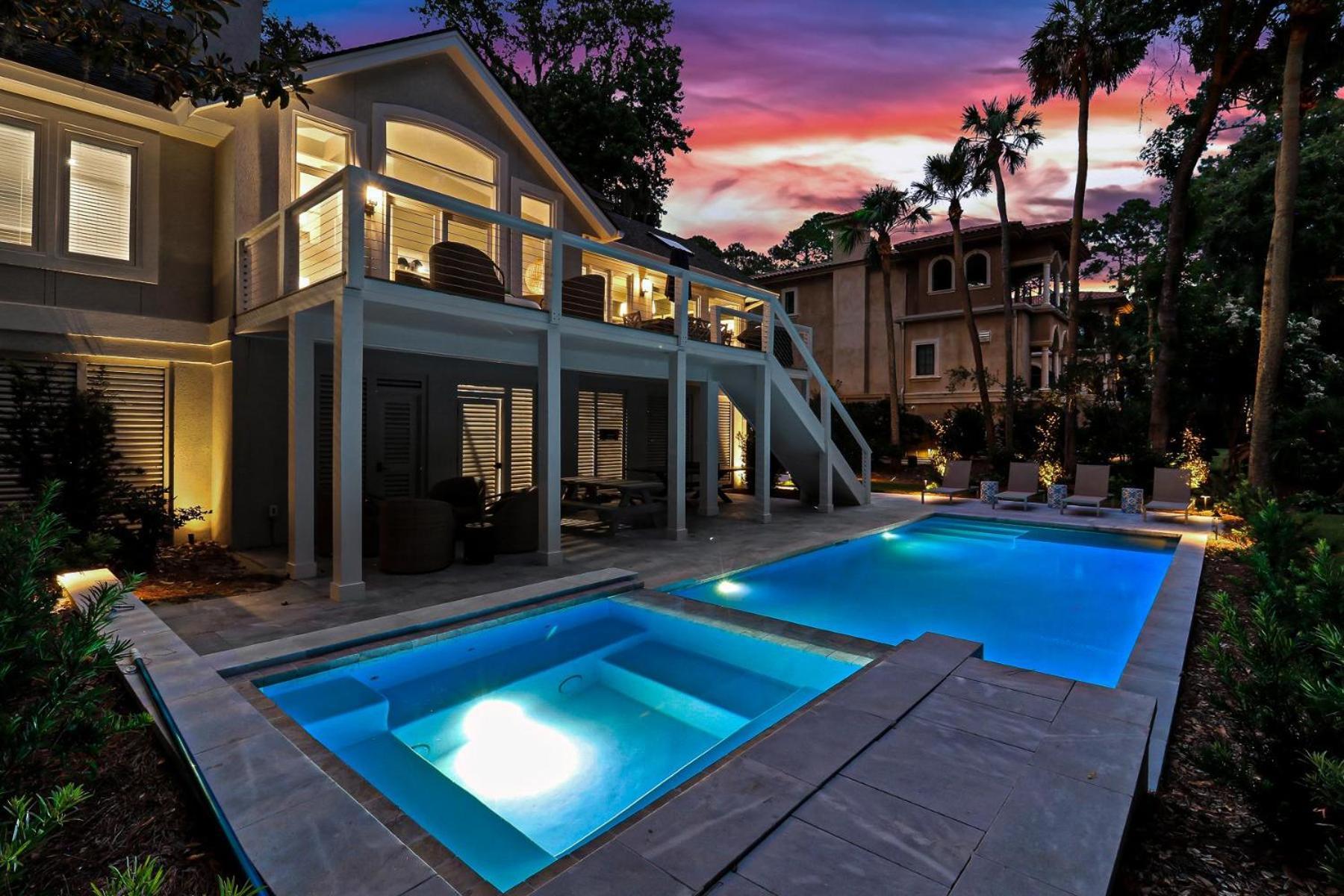 Вилла 13 Sea Lane Хилтон-Хед-Айленд Экстерьер фото